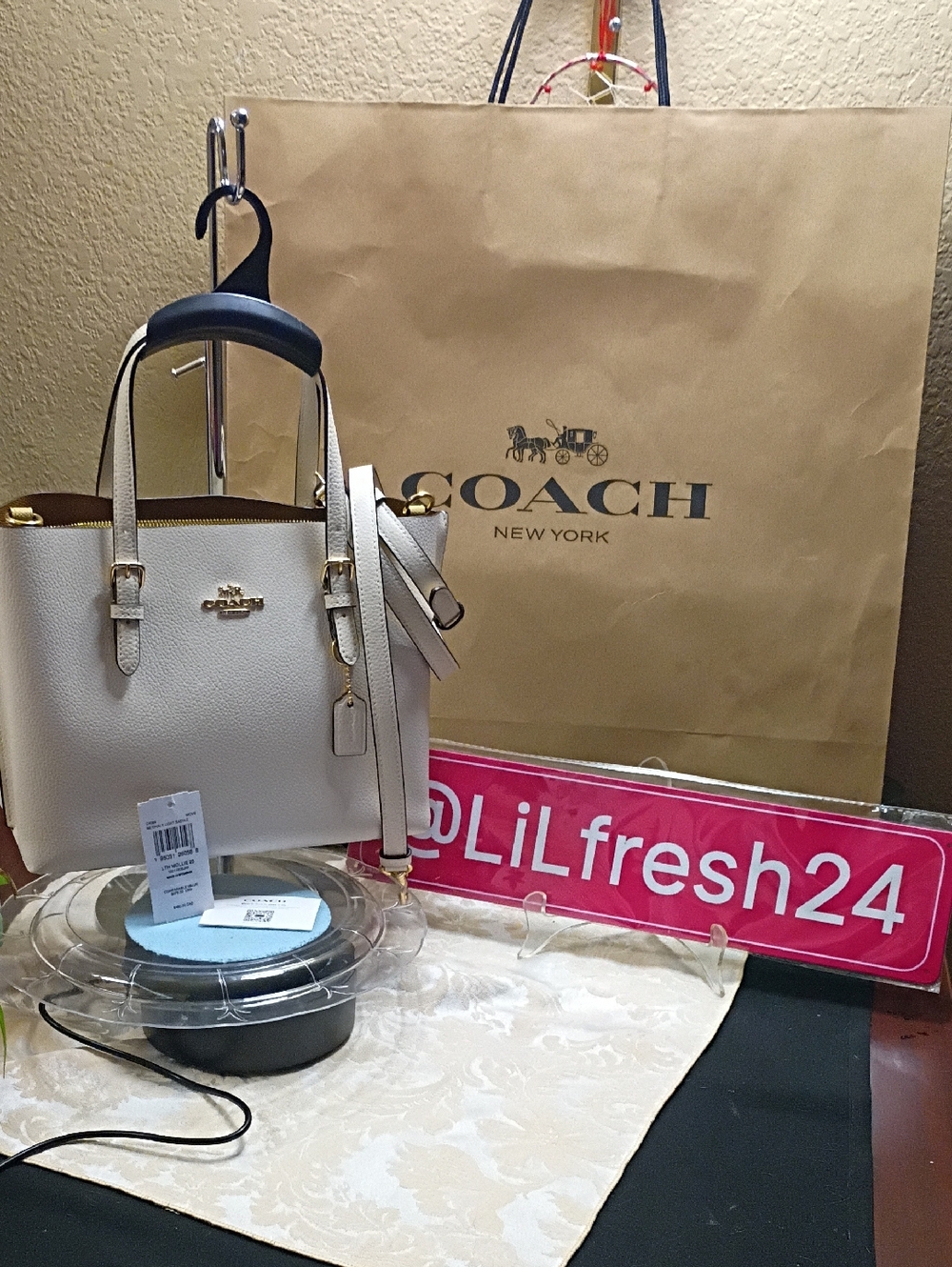 NWT Coach Mollie Tote 25 - Picture 3 of 13
